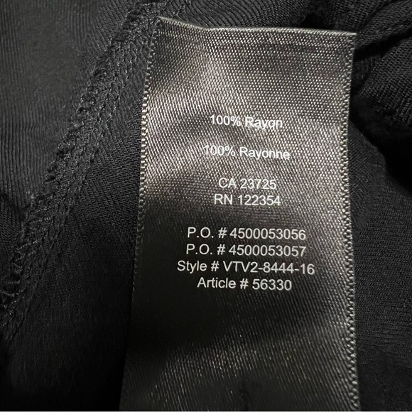 Aritzia Talula Ovington Black Rayon Wide Leg Cropped Jumpsuit - Picture 7 of 13